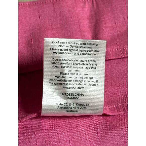 NWT Rachel Gilbert Pink Marco Gown Maxi Gala Formal Black Tie Bow Dress Size 2 - Picture 10 of 10